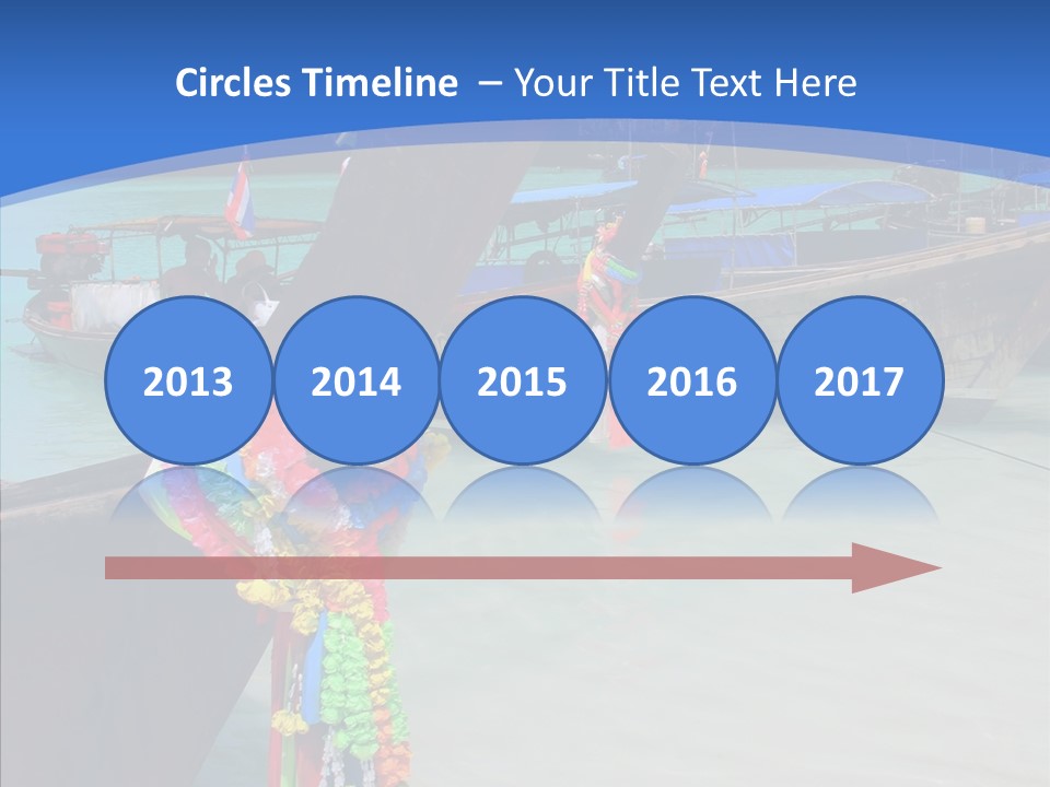 Chinese Transparent Phuket PowerPoint Template