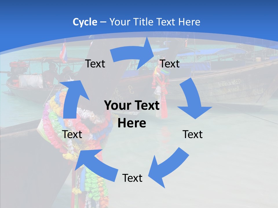 Chinese Transparent Phuket PowerPoint Template