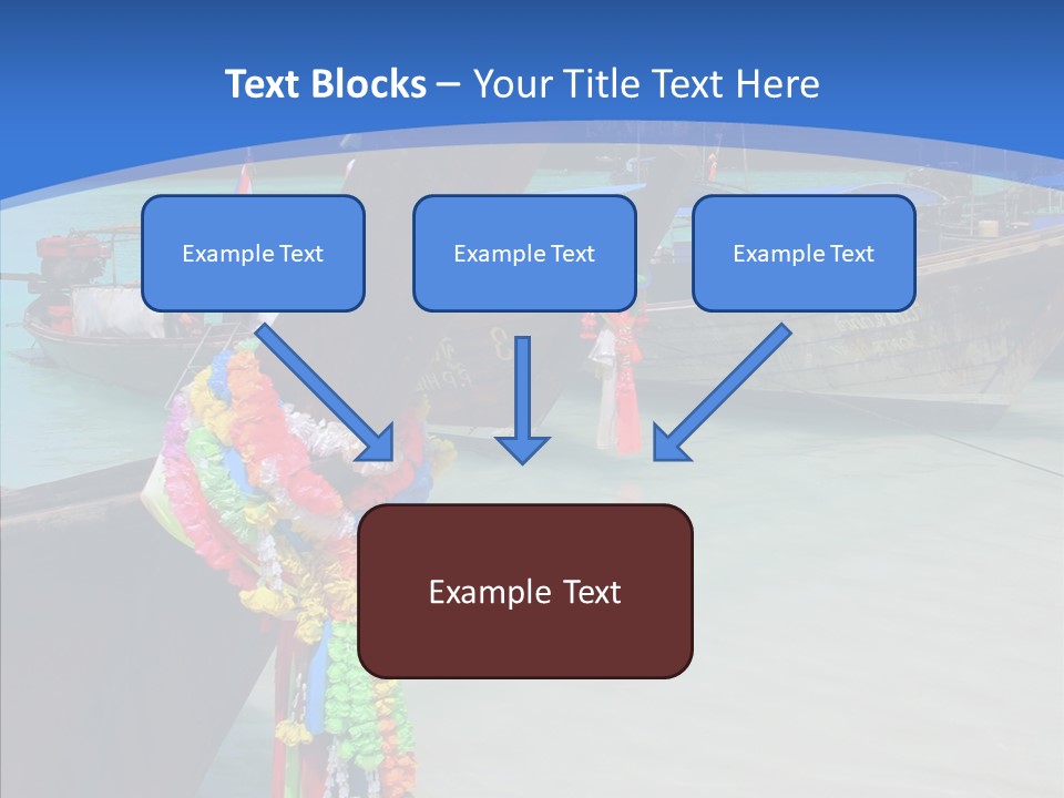 Chinese Transparent Phuket PowerPoint Template