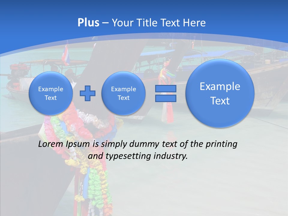 Chinese Transparent Phuket PowerPoint Template