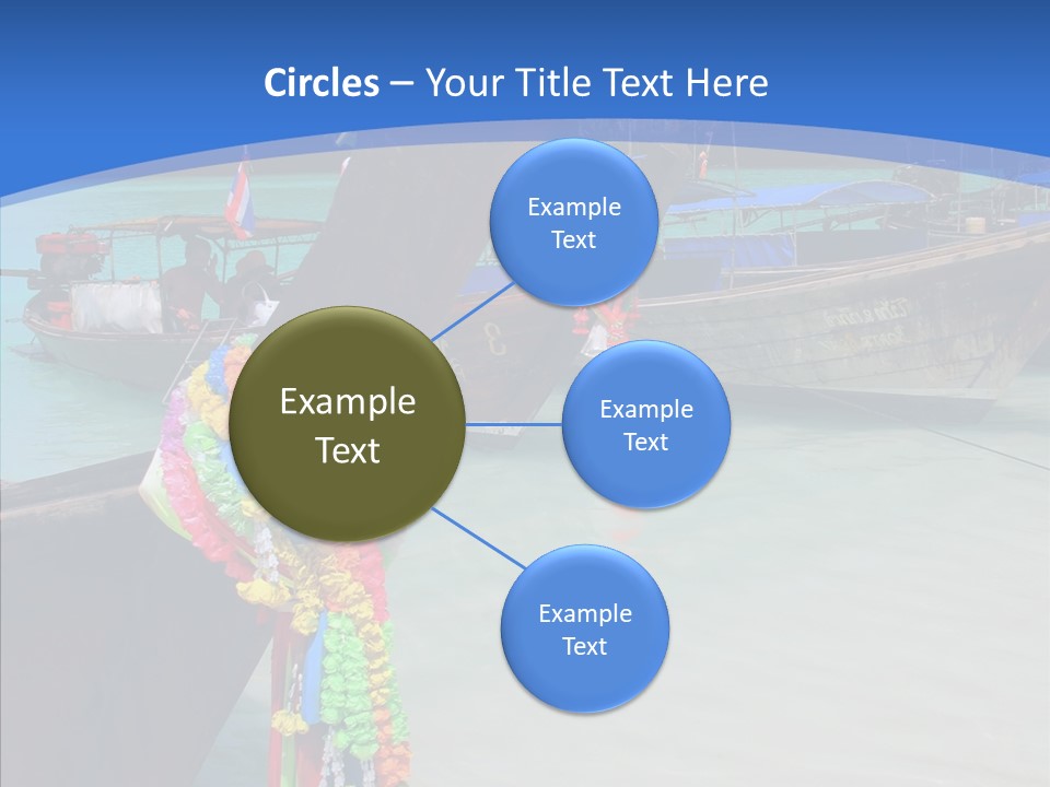 Chinese Transparent Phuket PowerPoint Template