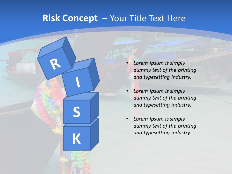 Chinese Transparent Phuket PowerPoint Template