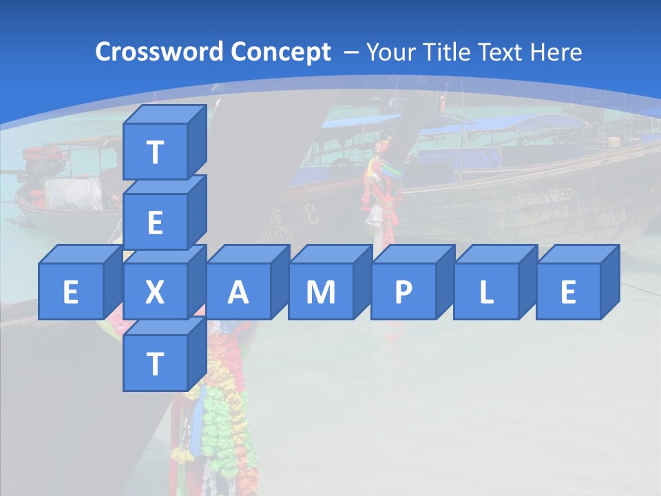 Chinese Transparent Phuket PowerPoint Template