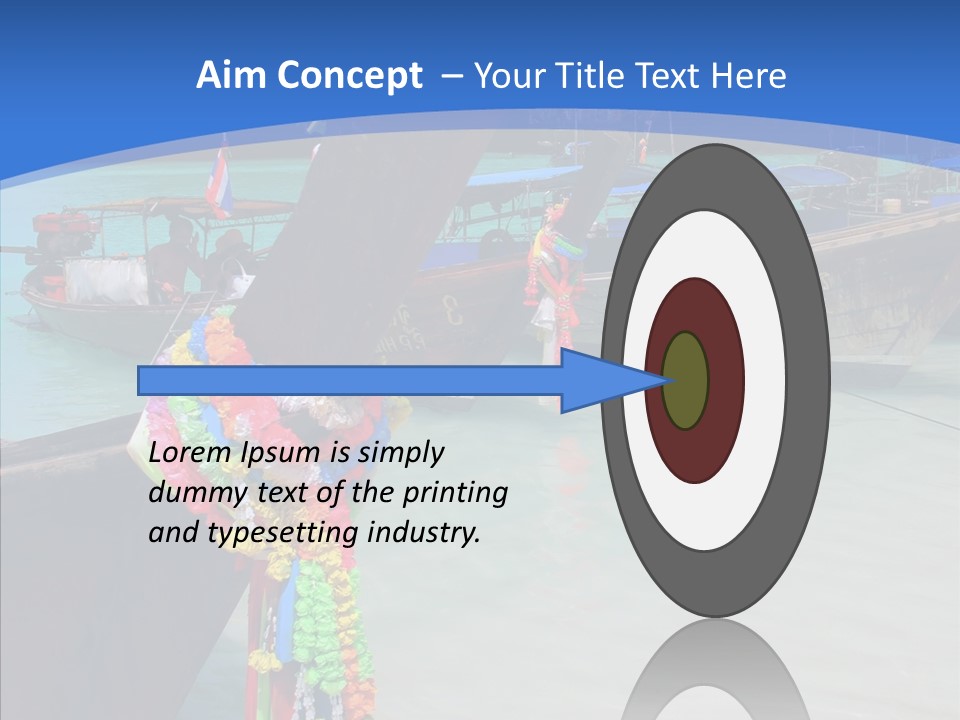 Chinese Transparent Phuket PowerPoint Template