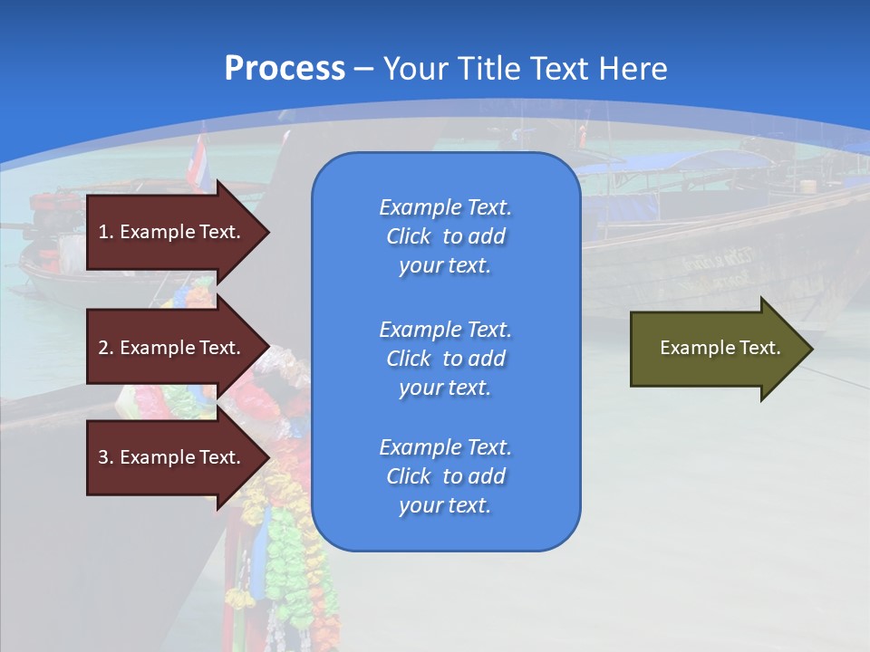 Chinese Transparent Phuket PowerPoint Template