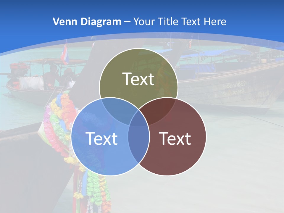 Chinese Transparent Phuket PowerPoint Template