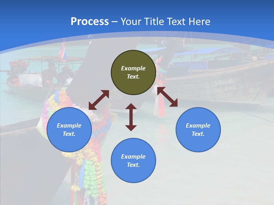 Chinese Transparent Phuket PowerPoint Template