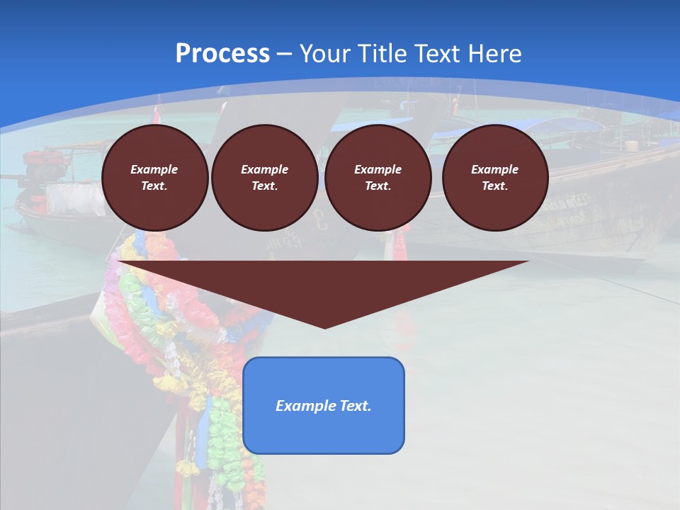 Chinese Transparent Phuket PowerPoint Template