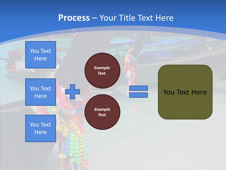 Chinese Transparent Phuket PowerPoint Template