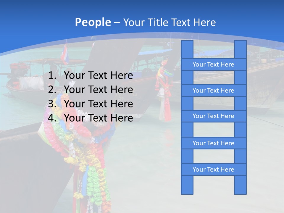 Chinese Transparent Phuket PowerPoint Template