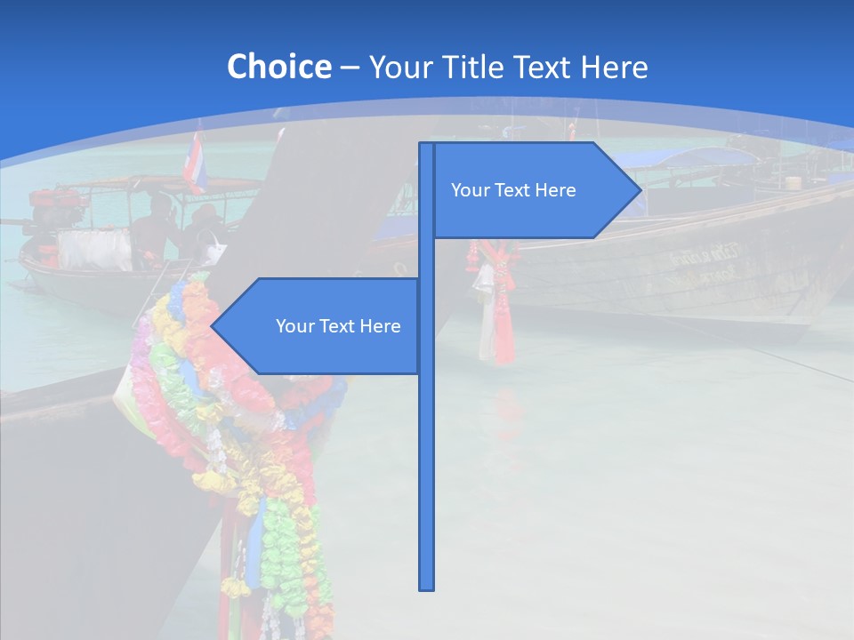 Chinese Transparent Phuket PowerPoint Template