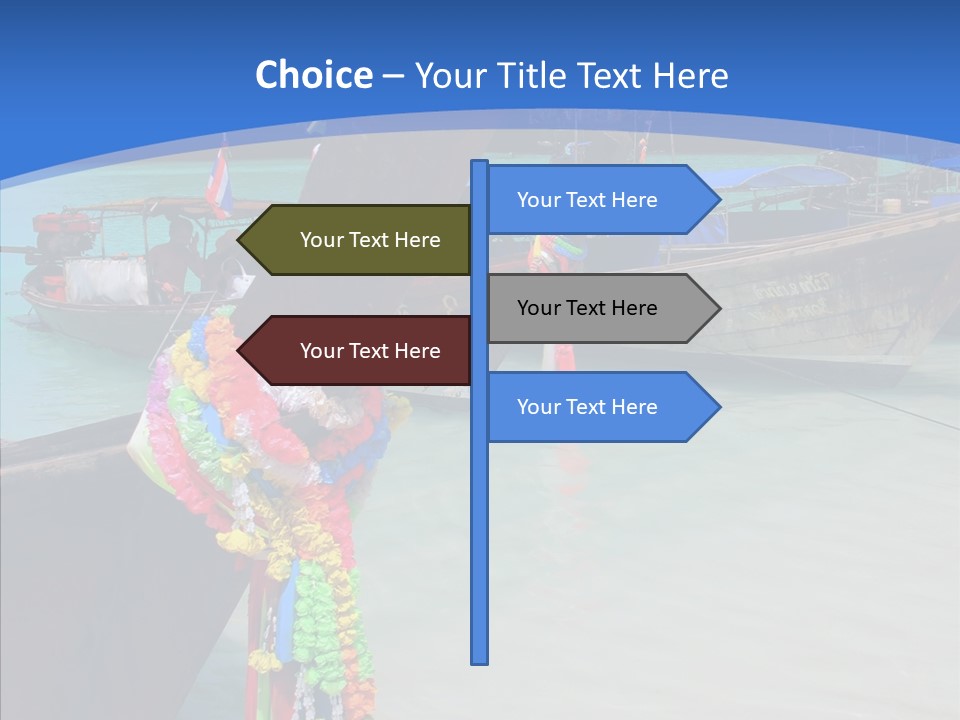 Chinese Transparent Phuket PowerPoint Template