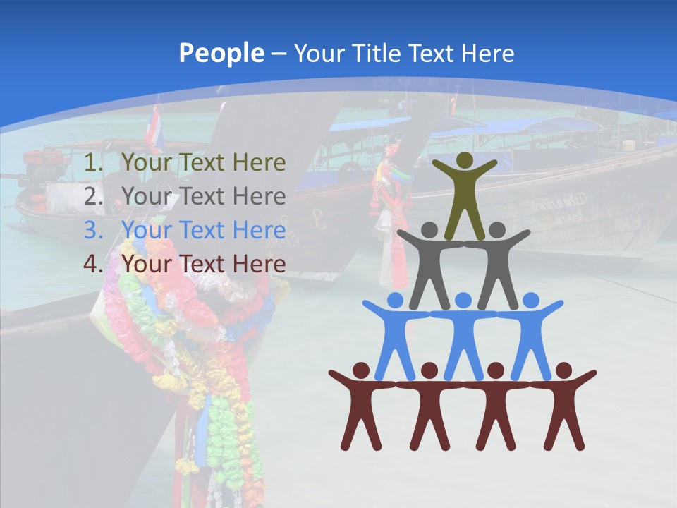 Chinese Transparent Phuket PowerPoint Template