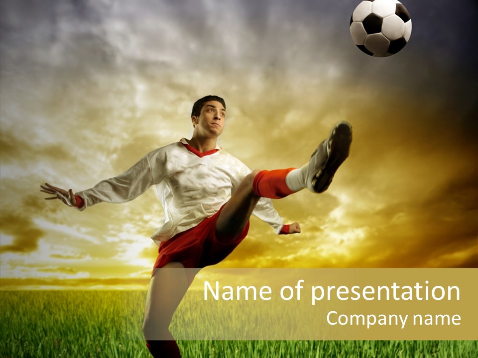 Sport Cup Agriculture PowerPoint Template