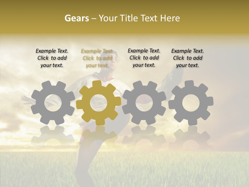 Sport Cup Agriculture PowerPoint Template