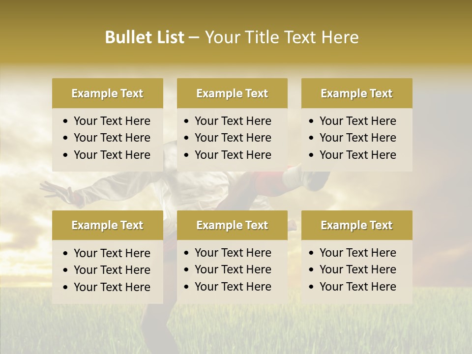 Sport Cup Agriculture PowerPoint Template