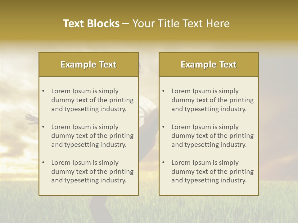 Sport Cup Agriculture PowerPoint Template