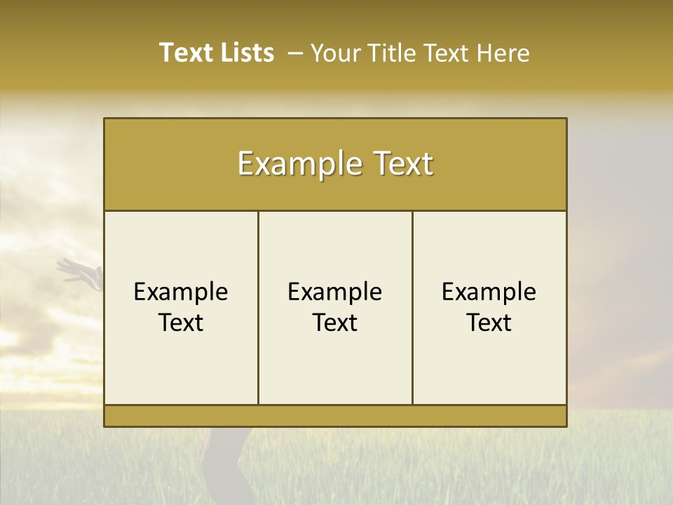 Sport Cup Agriculture PowerPoint Template