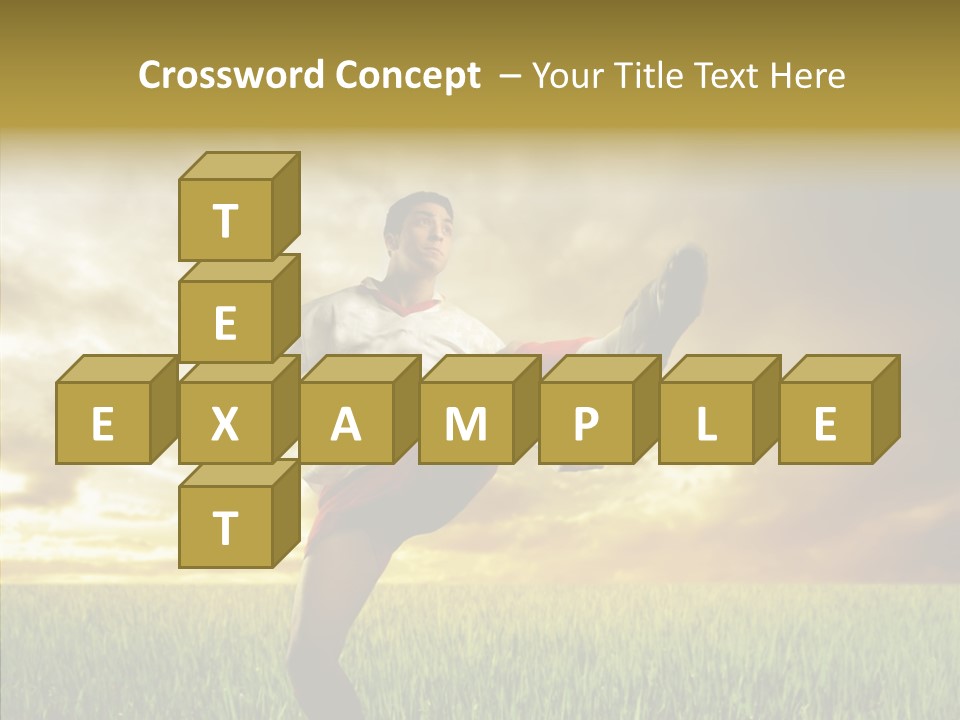 Sport Cup Agriculture PowerPoint Template