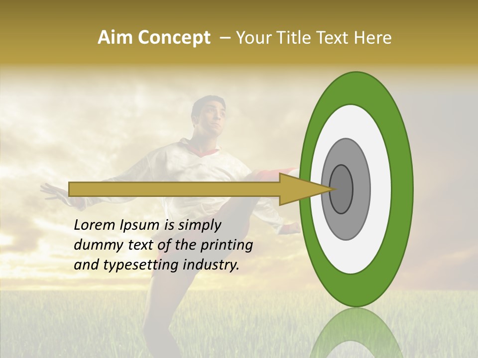 Sport Cup Agriculture PowerPoint Template