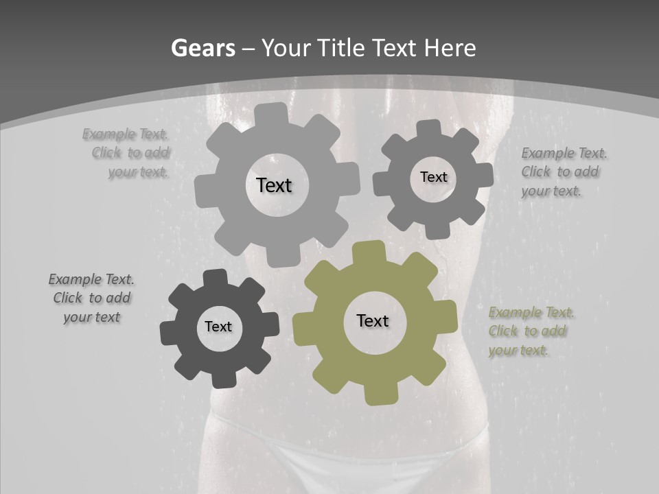 Character Company Chair PowerPoint Template