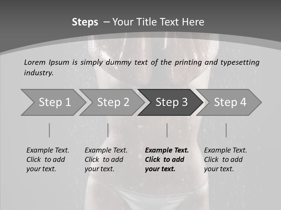 Character Company Chair PowerPoint Template