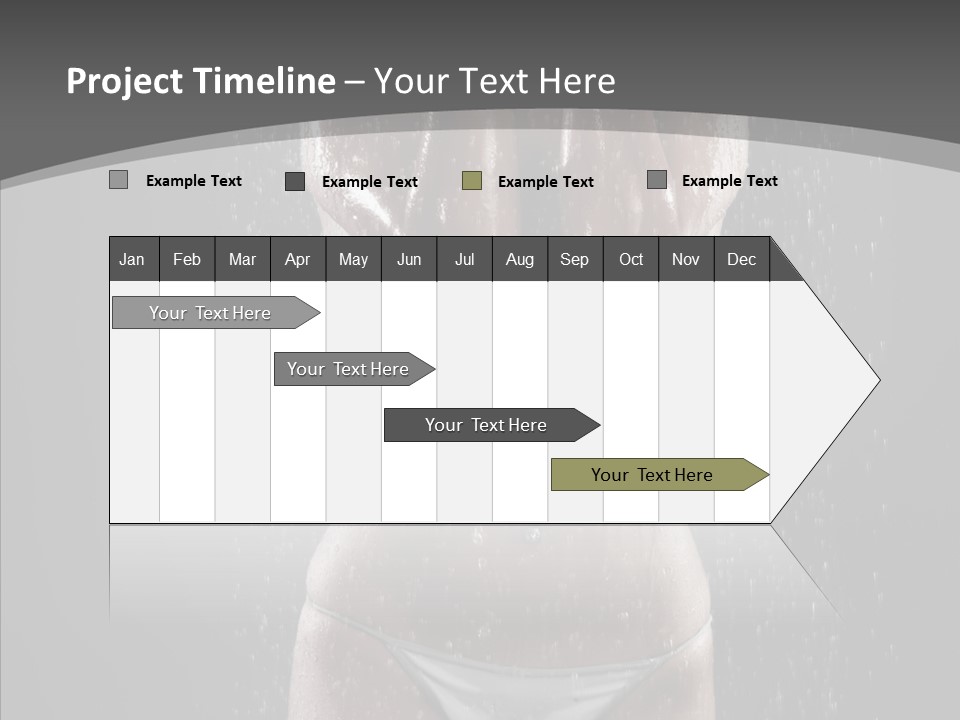 Character Company Chair PowerPoint Template