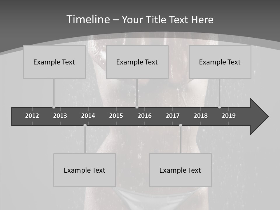 Character Company Chair PowerPoint Template
