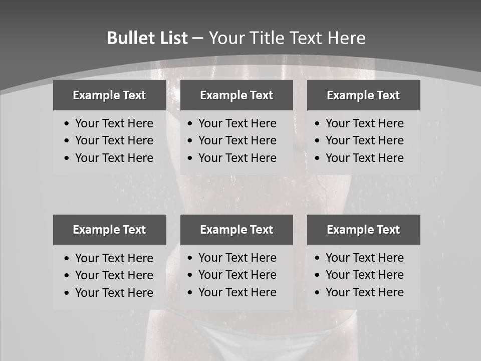 Character Company Chair PowerPoint Template