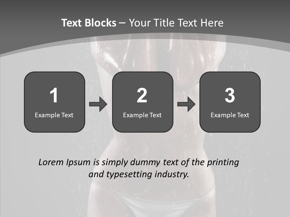 Character Company Chair PowerPoint Template