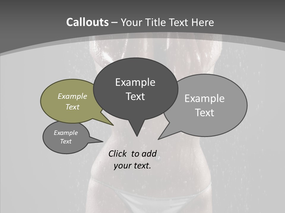 Character Company Chair PowerPoint Template