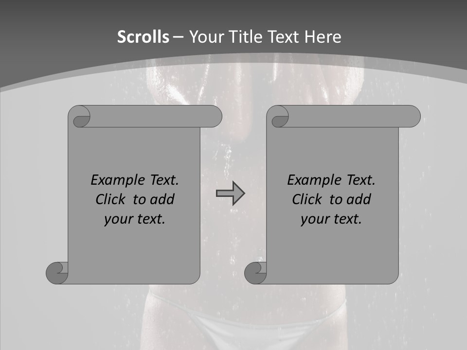 Character Company Chair PowerPoint Template