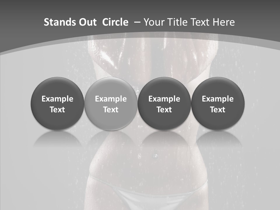 Character Company Chair PowerPoint Template