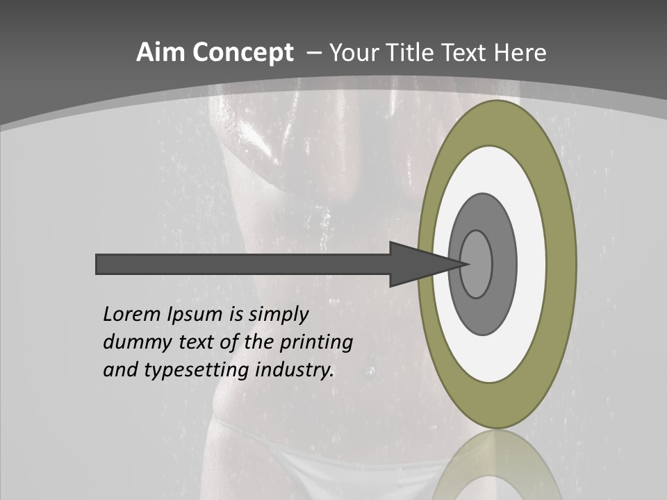 Character Company Chair PowerPoint Template