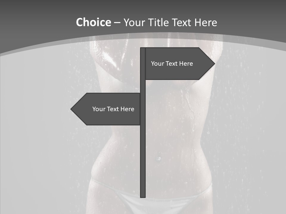 Character Company Chair PowerPoint Template