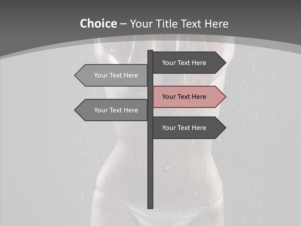 Character Company Chair PowerPoint Template