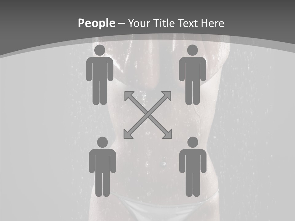 Character Company Chair PowerPoint Template