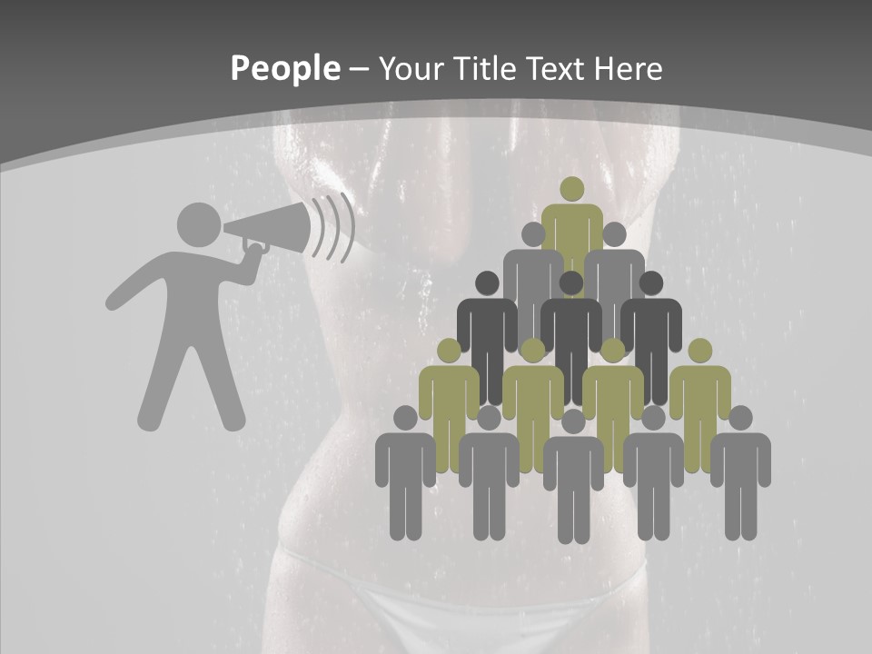 Character Company Chair PowerPoint Template