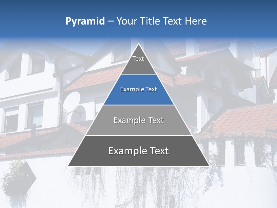 Home Horizontal Exterior PowerPoint Template