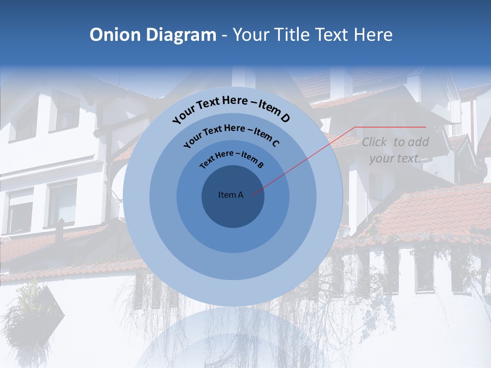 Home Horizontal Exterior PowerPoint Template