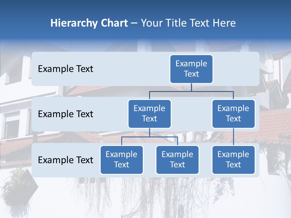 Home Horizontal Exterior PowerPoint Template