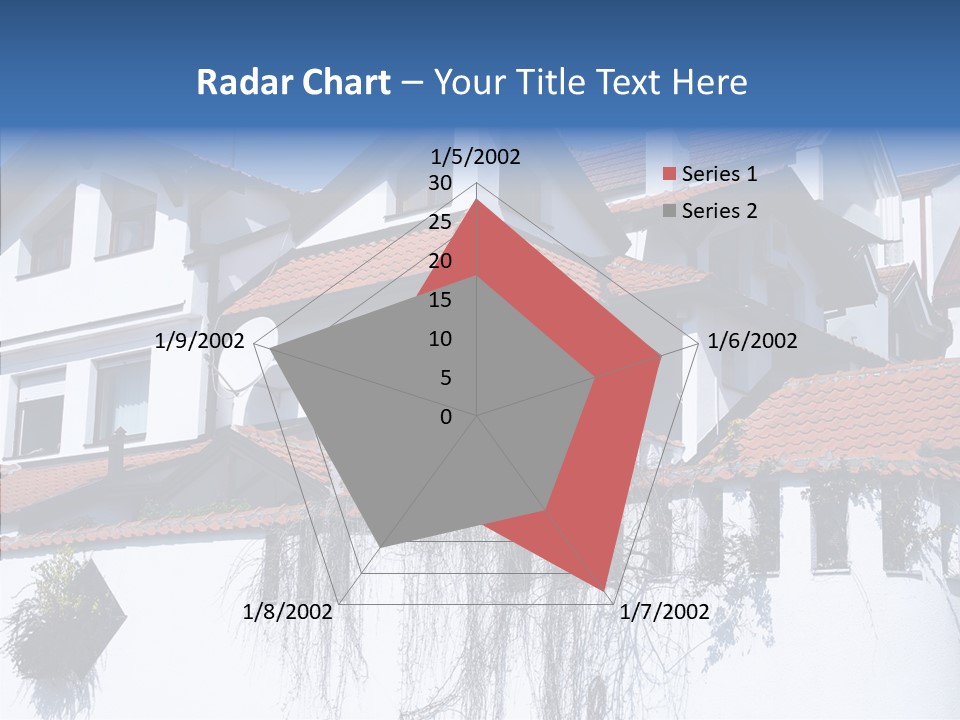 Home Horizontal Exterior PowerPoint Template