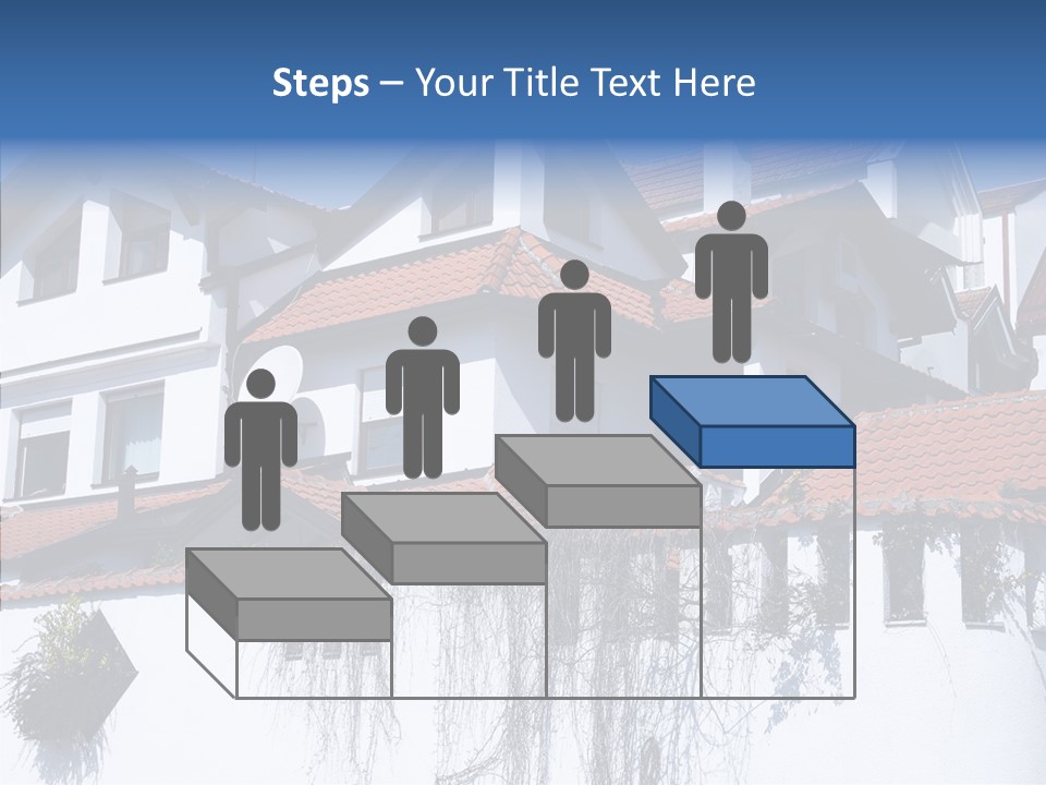 Home Horizontal Exterior PowerPoint Template