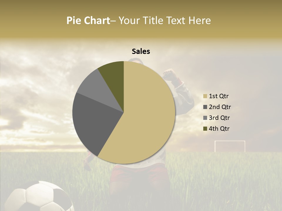 Win Goal Door PowerPoint Template