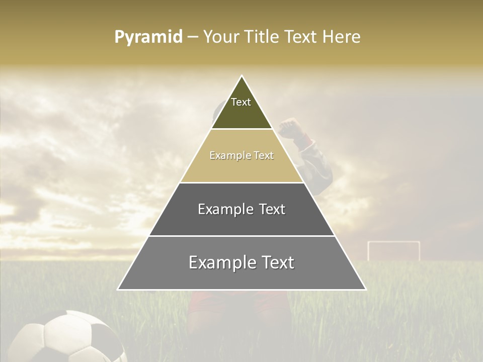 Win Goal Door PowerPoint Template