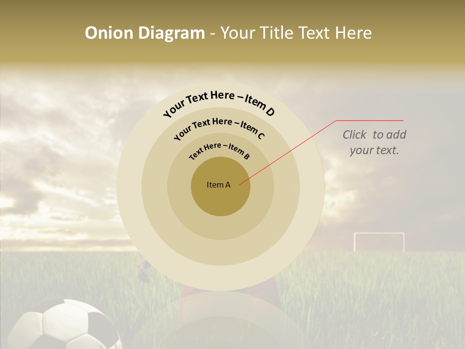 Win Goal Door PowerPoint Template