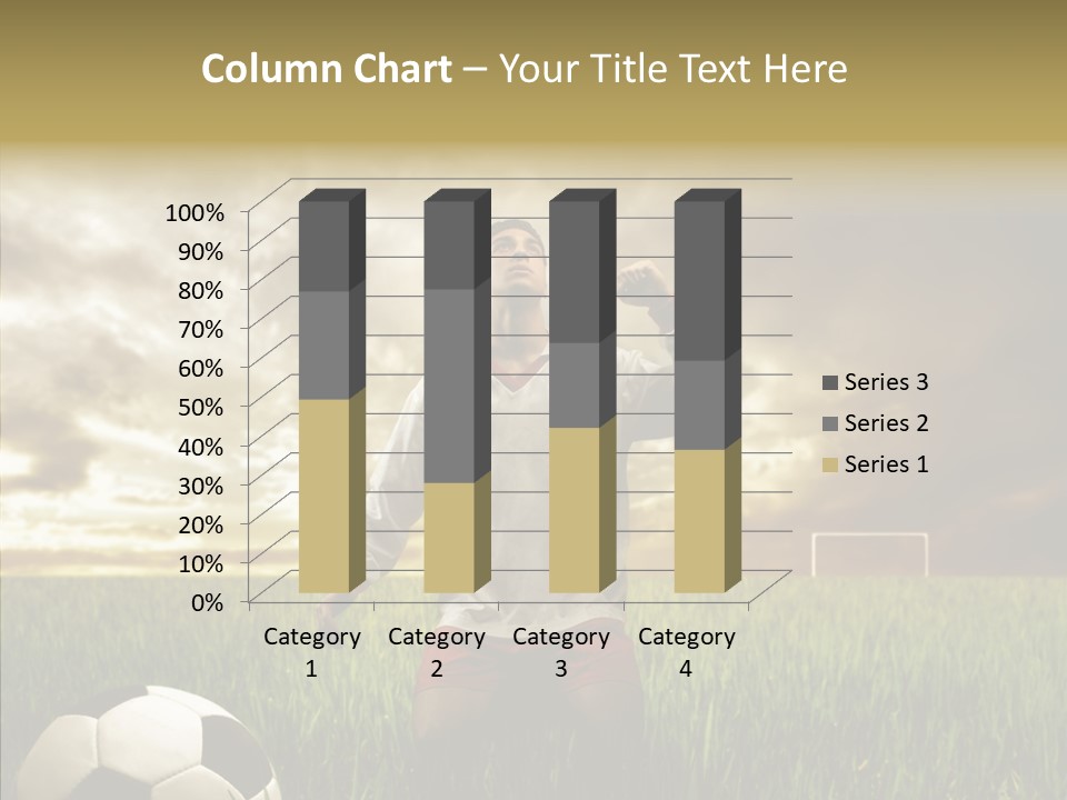 Win Goal Door PowerPoint Template