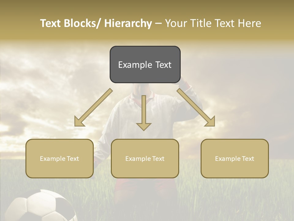 Win Goal Door PowerPoint Template