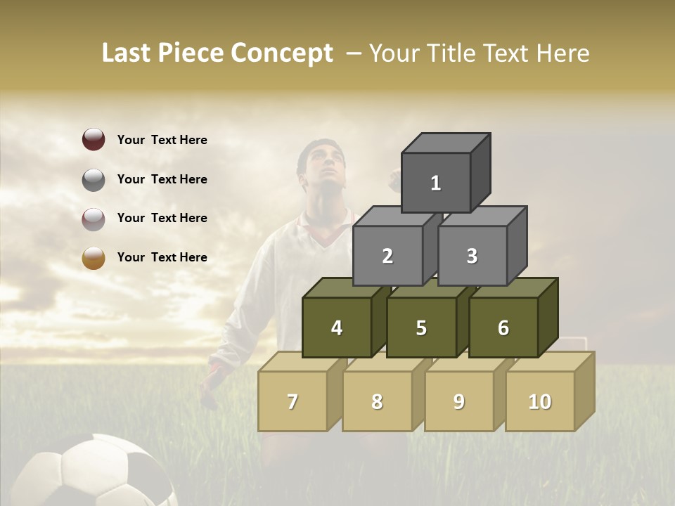 Win Goal Door PowerPoint Template