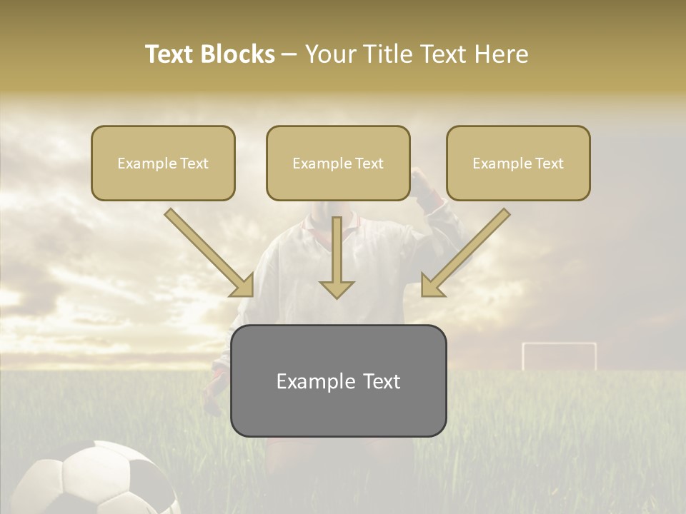 Win Goal Door PowerPoint Template